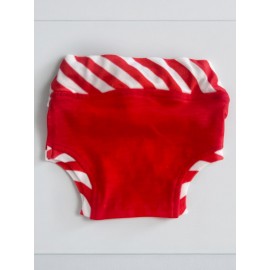 Frilly Red Dişi Kedi Regl Külotu | Kedi Donu | Kedi İç Çamaşırı | Ayarlanabilir Bağcıklı | Küçük Irklar İçin