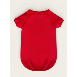 Reddy Kırmızı Kapşonsız Sweatshirt, Orta ve Büyük Irklar İçin