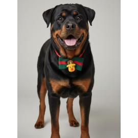 Royal Rudolph Premium Yılbaşı Köpek Papyonu | Limited Edition Luxe Aksesuar | Orta & Büyük Irklar İçin