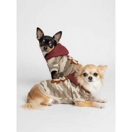 Safari Friends Kapüşonlu Köpek Sweatshirt – Küçük Irklar