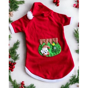 Santa Pocket Polar Yılbaşı Kıyafeti Orta ve Büyük Irk 