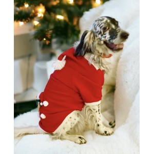 Santa Pocket Polar Yılbaşı Kıyafeti Orta ve Büyük Irk 