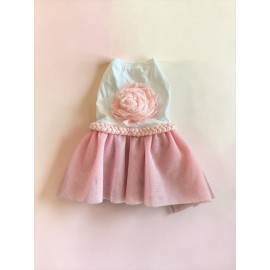 Rosie Pink Tütü Köpek Kıyafeti | PembeTütülü Elbise | Küçük Irk Köpekler İçin