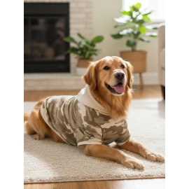 Soft Safari Kapüşonlu Köpek Sweatshirt – Orta ve Büyük Irklar