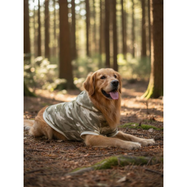 Soft Safari Kapüşonlu Köpek Sweatshirt – Orta ve Büyük Irklar