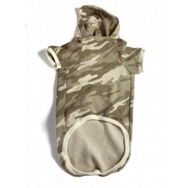 Soft Safari Kapüşonlu Köpek Sweatshirt – Orta ve Büyük Irklar