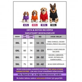 Mariposa Orange Hoodie | Kelebek Detaylı İnce Polar Orta Ve Büyük Irk Köpek Sweatshirt 