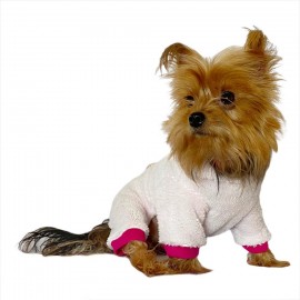 Softie Butterfly Pembe Köpek Tulumu Köpek Kıyafeti