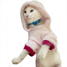 Softie Pink Butterfly Duo Kedi Tulumu Kedi Kıyafeti