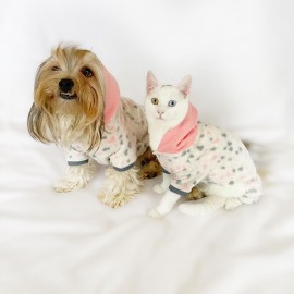 Softie Spotty Pink Kedi Tulumu Kedi Kıyafeti