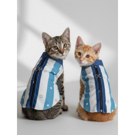 Star Sky Rain Kedi Yağmurluk Ceket