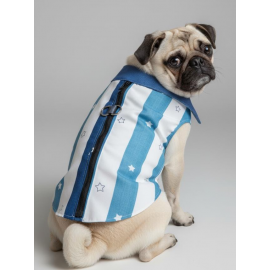 Star Sky Rain Küçük Köpek Yağmurluk Ceket