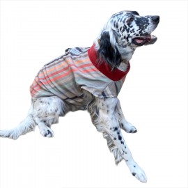 Stripe Bordo Köpek Ceketi, Orta ve Büyük ırklar için