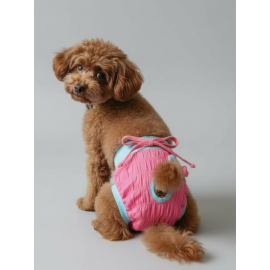 Teddie Dişi Köpek Regl Külotu | Köpek Donu | Köpek İç Çamaşırı | Ayarlanabilir Bağcıklı | Küçük Irklar İçin