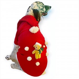 Teddy 2024 Yılbaşı Büyük Irk Köpek Sweati Noel