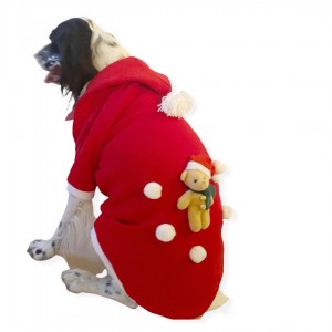 Teddy 2024 Yılbaşı Büyük Irk Köpek Sweati Noel