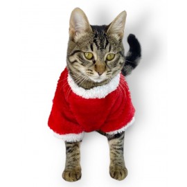 Cat Santa Bow Yılbaşı Kedi Sweati