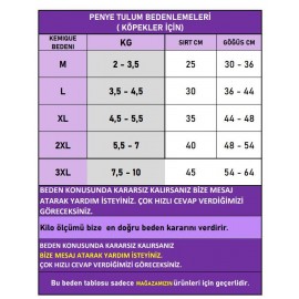 Breeds & Friends Penye Köpek Tulumu |  Desenli Köpek Pijaması | Küçük Irklar İçin