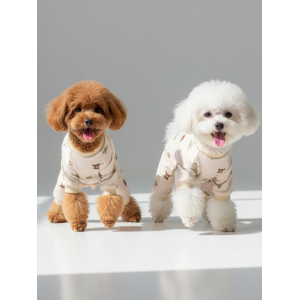 Teddy Pamuklu Köpek Tulum Pijama