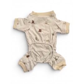 Teddy Pamuklu Köpek Tulum Pijama