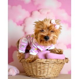 Teddy Toad Penye Köpek Tulum Pijama