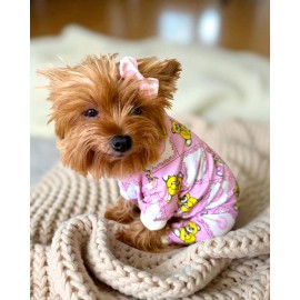 Teddy Toad Penye Köpek Tulum Pijama