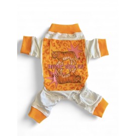 Never Give Up Köpek Tulum Pijama