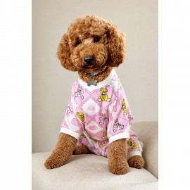 Teddy Toad Penye Köpek Tulum Pijama