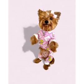 Toad Teddy Penye Tulum Yastık Takım Uyku Set Köpek Tulum Elbise