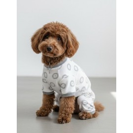 Soft Lion Köpek Uyku Takımı | Pamuklu Penye Köpek Tulumu ve Mini Yastık | Küçük Irklar İçin | Tüy Dökülmesini Azaltır