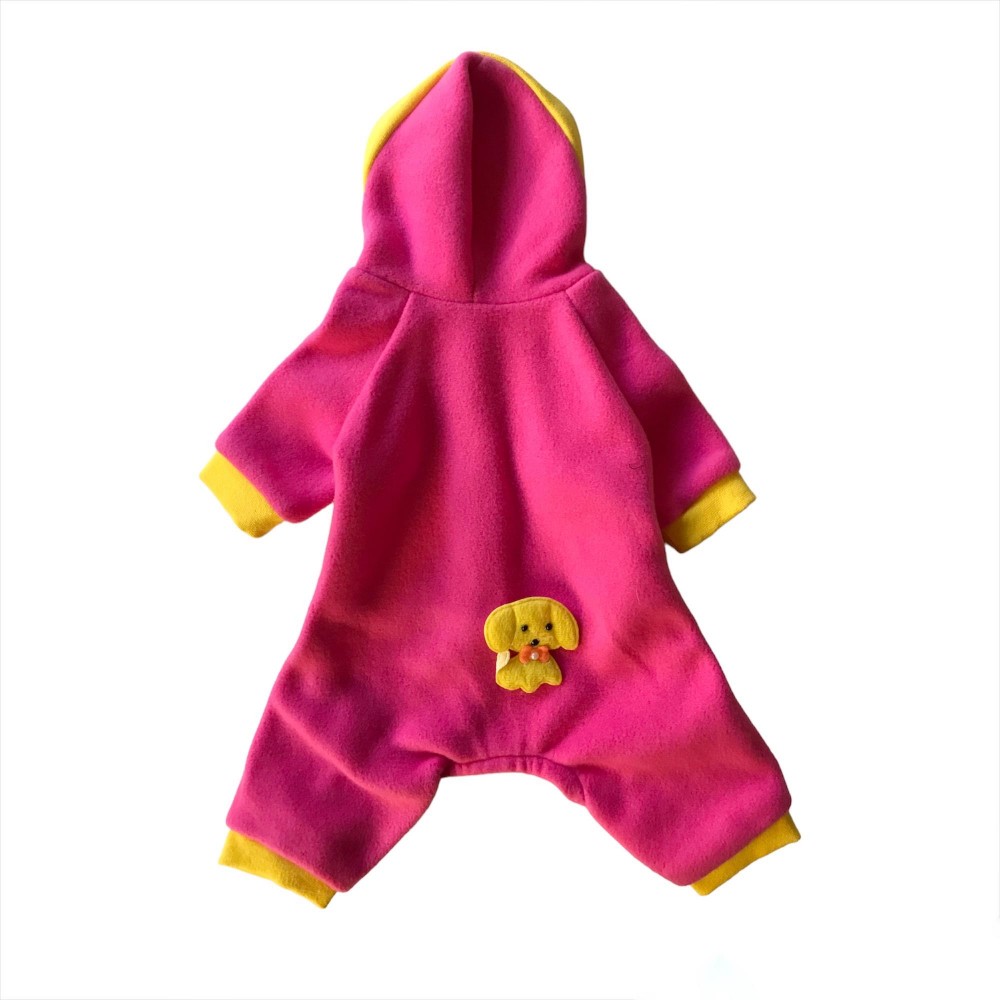 Duck Dog Kapşonlu Köpek Tulumu Kıyafeti