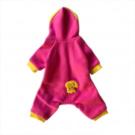 Duck Dog Kapşonlu Köpek Tulumu Kıyafeti