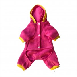 Duck Dog Kapşonlu Köpek Tulumu Kıyafeti